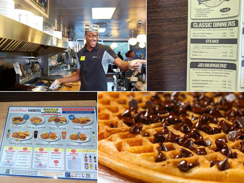 Waffle House Menu