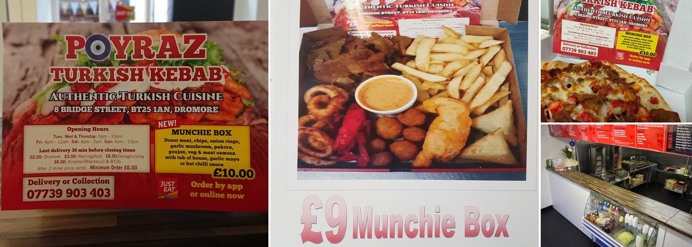 Poyraz Turkish Kebab Menu