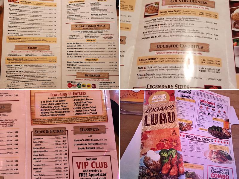 Texas Roadhouse Menu
