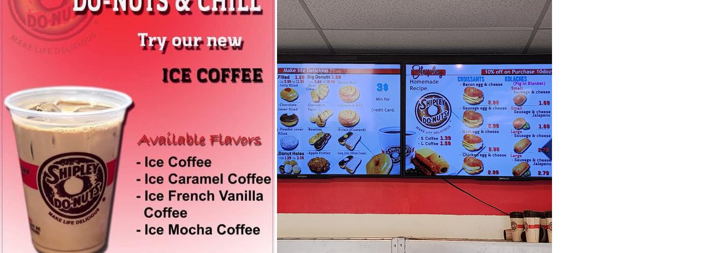 Shipley Do-Nuts Menu