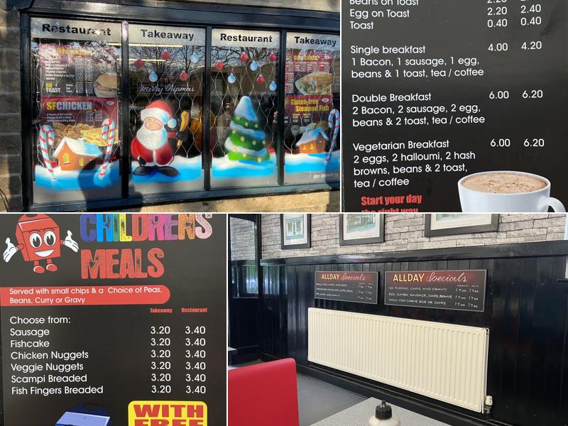 Matlock Fish Bar Menu