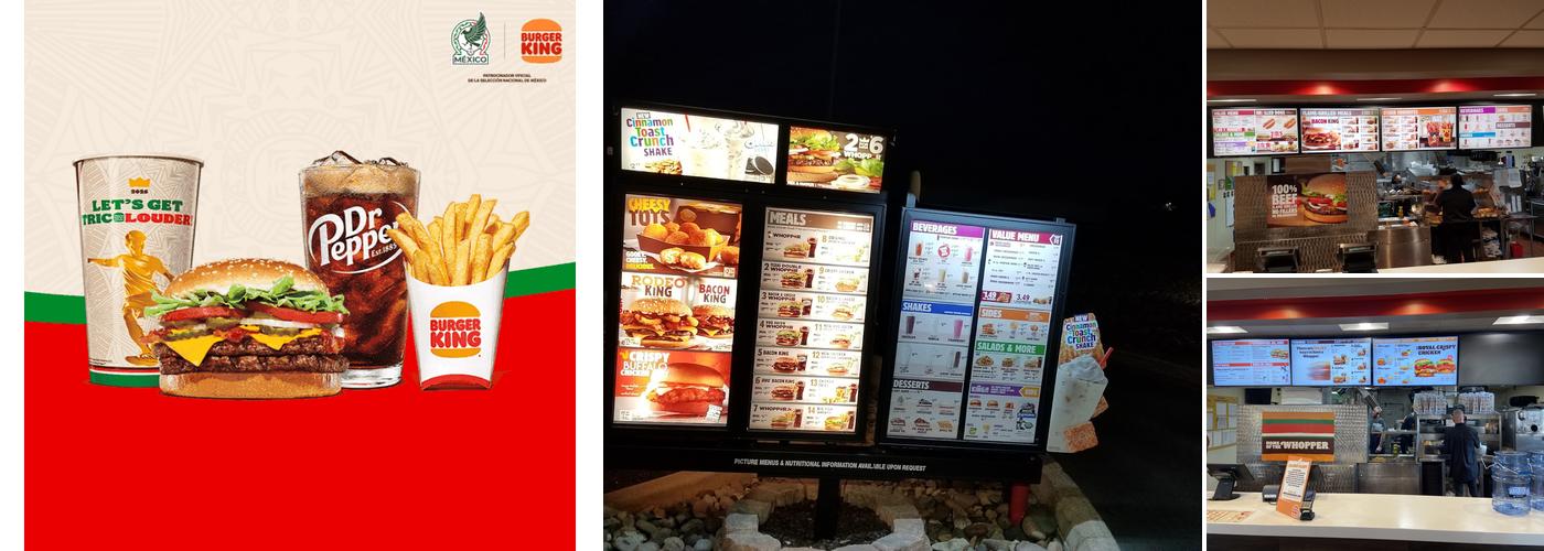 Burger King Menu