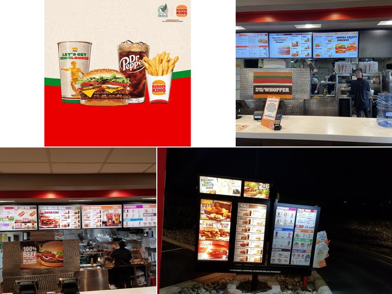 Burger King Menu