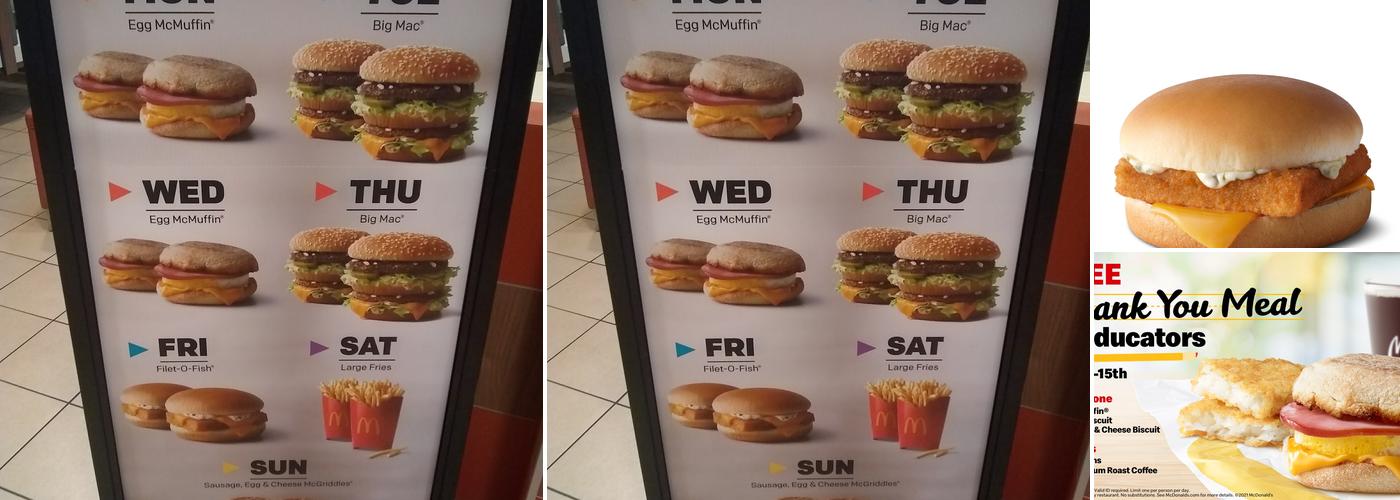 McDonald's Menu