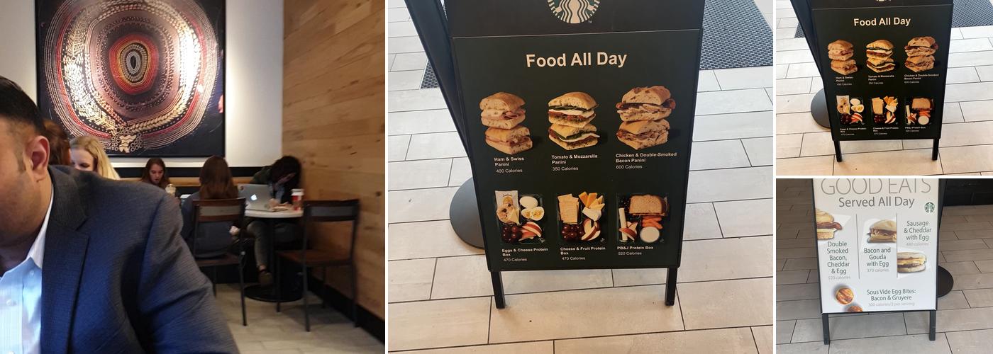 Starbucks Menu