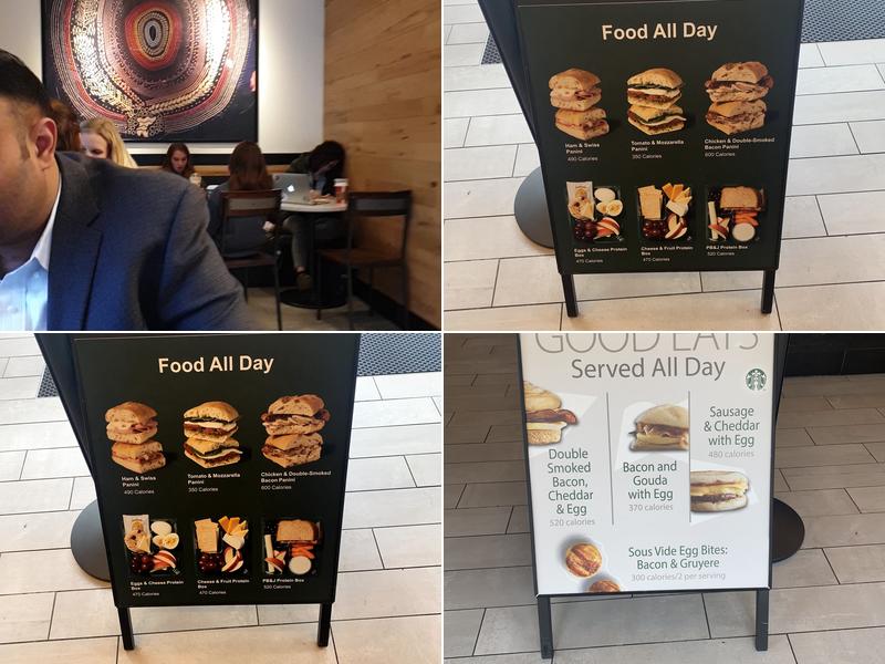 Starbucks Menu