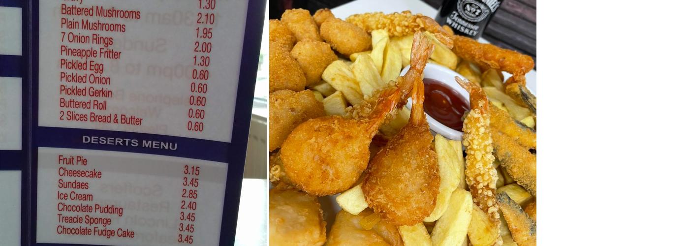 Scoffers Fish Restaurant & Take-away Menu