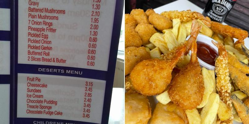 Scoffers Fish Restaurant & Take-away Menu