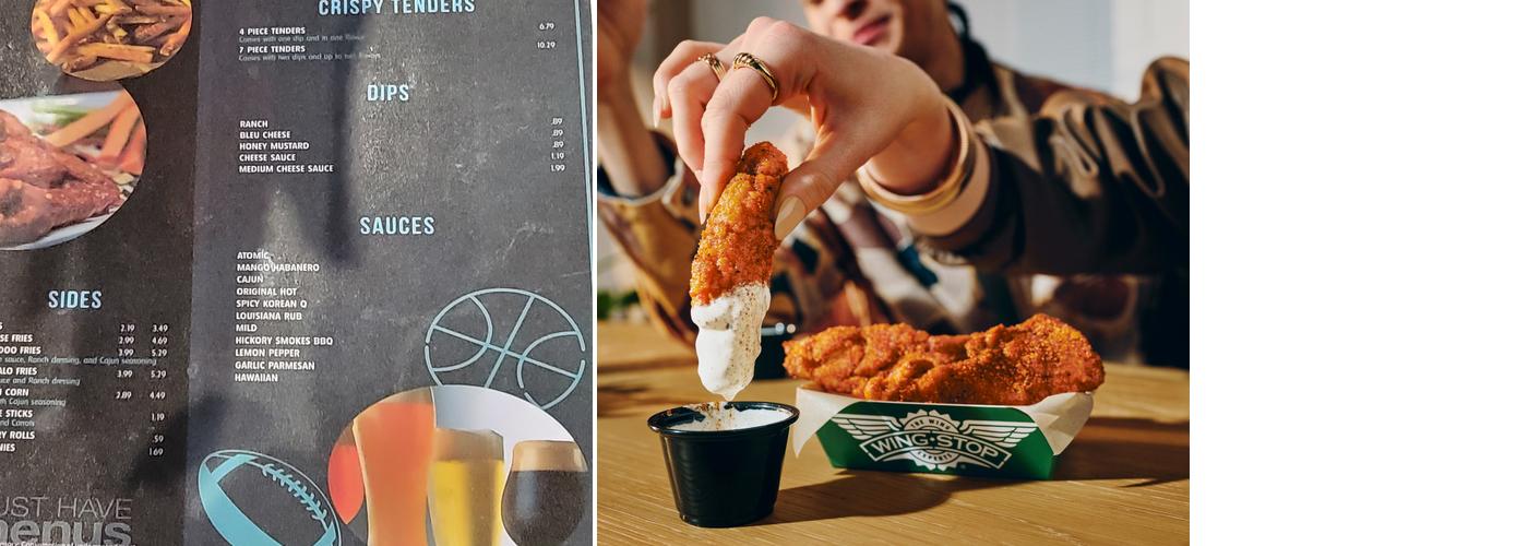 Wingstop Menu