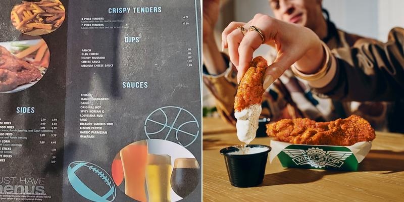 Wingstop Menu