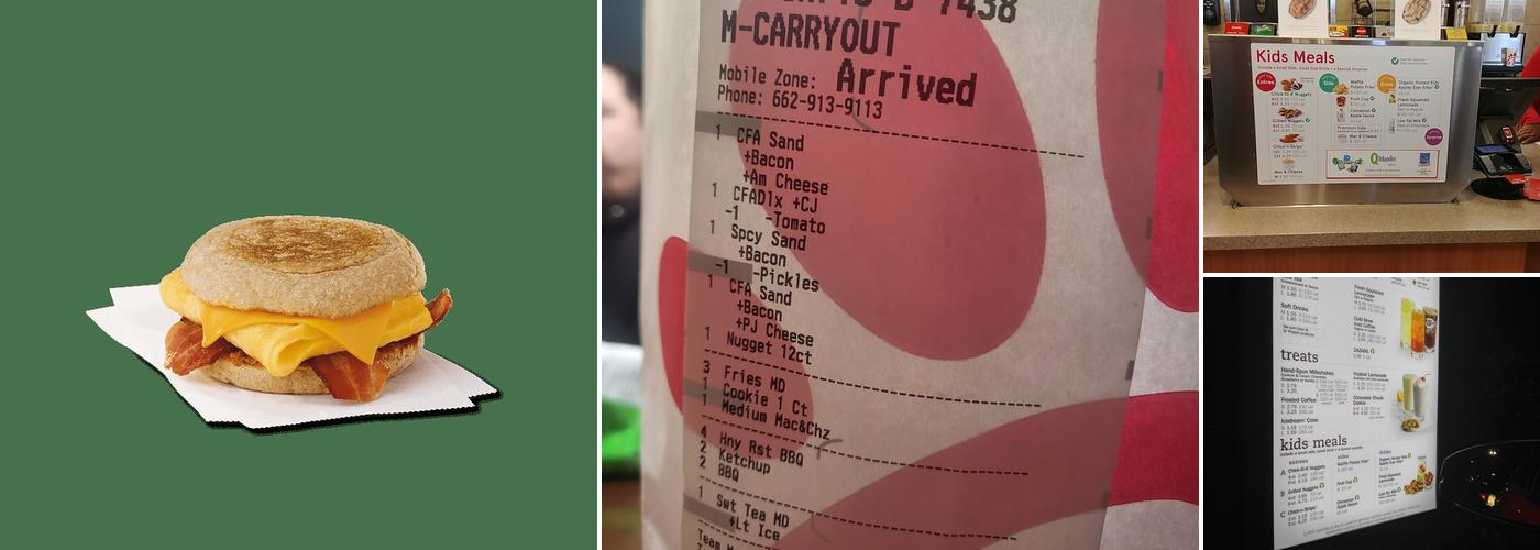 Chick-fil-A Menu