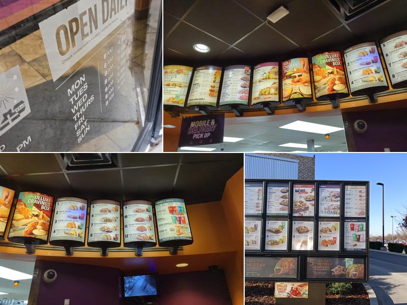 Taco Bell Menu
