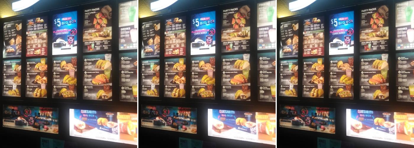 Taco Bell Menu