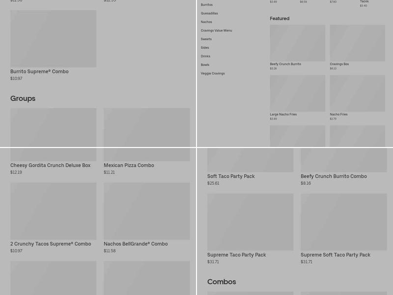 Taco Bell Menu