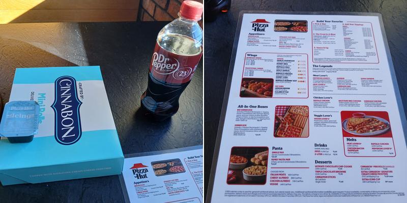 Pizza Hut Menu