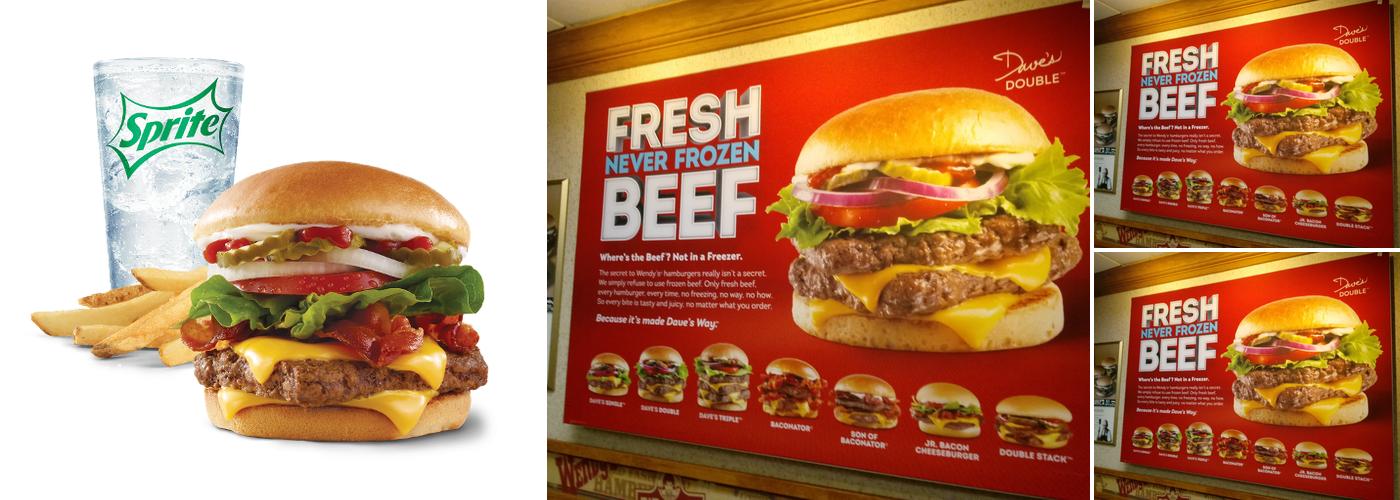 Wendy's Menu