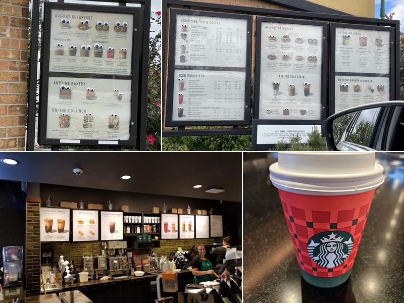 Starbucks Menu