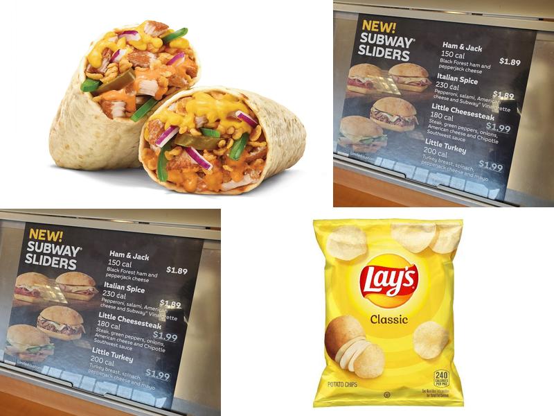 Subway Menu