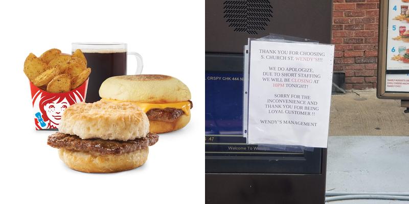Wendy's Menu