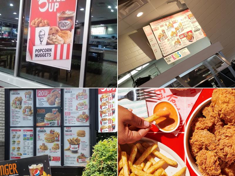 KFC Menu