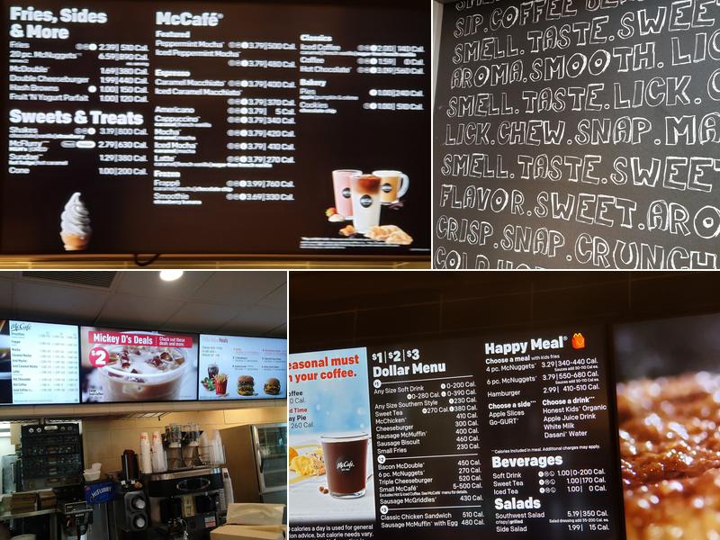 McDonald's Menu