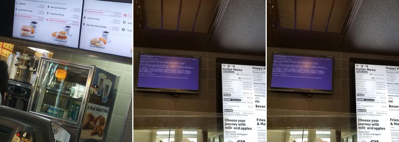 McDonald's Menu
