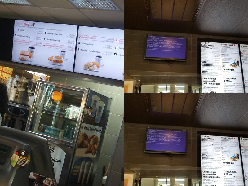 McDonald's Menu