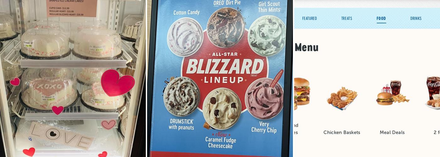 Dairy Queen Grill & Chill Menu