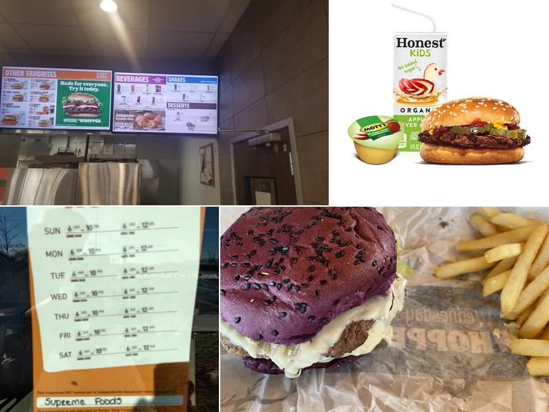 Burger King Menu