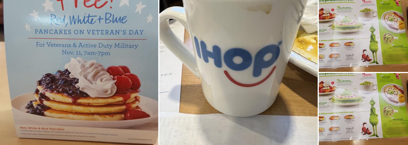 IHOP Menu