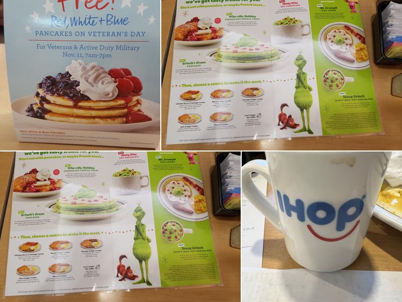 IHOP Menu