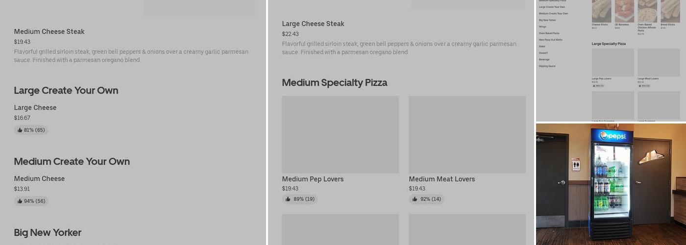 Pizza Hut Menu