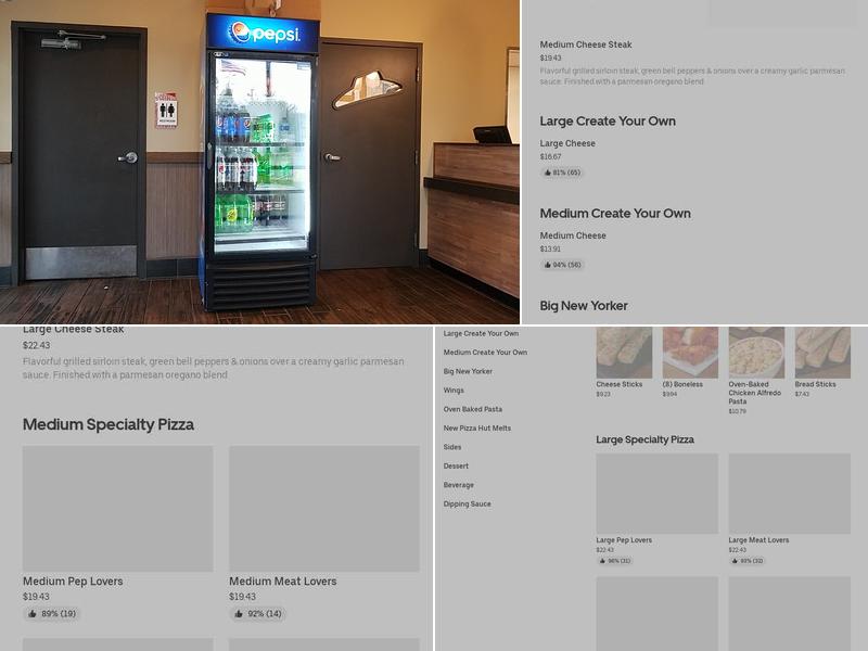 Pizza Hut Menu