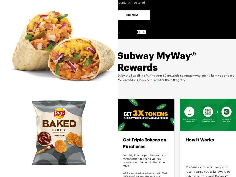 Subway Menu