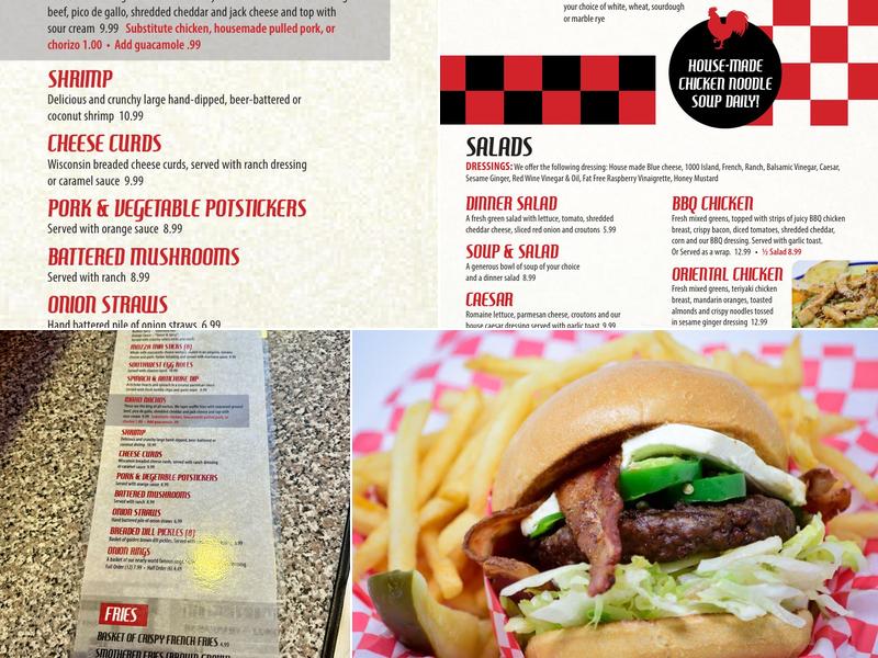 Dixie's Diner Menu