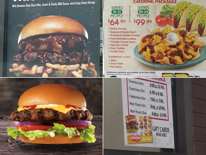 Hardee's Menu
