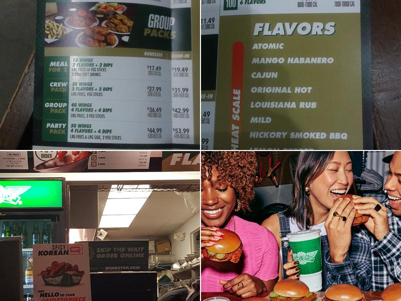 Wingstop Menu