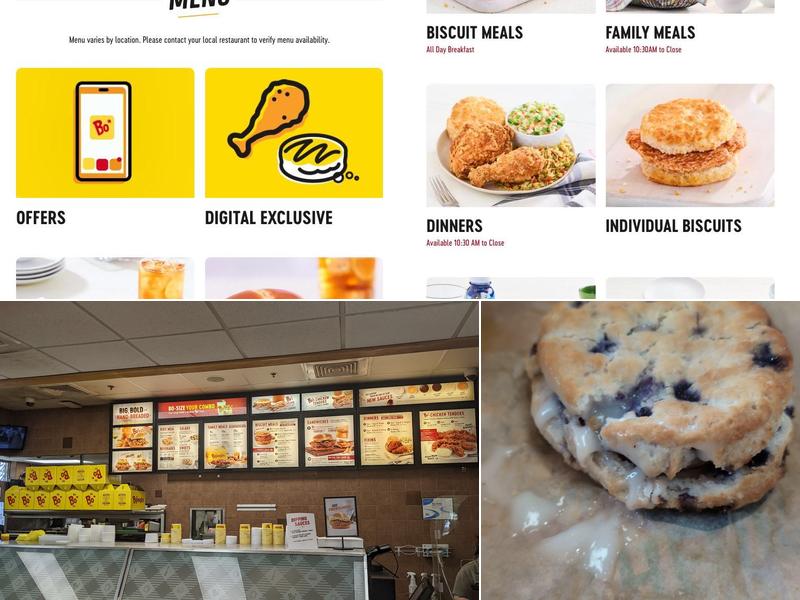 Bojangles Menu