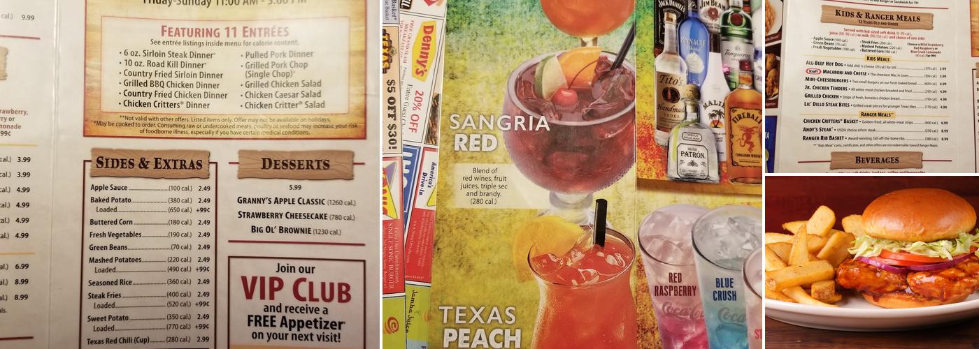 Texas Roadhouse Menu