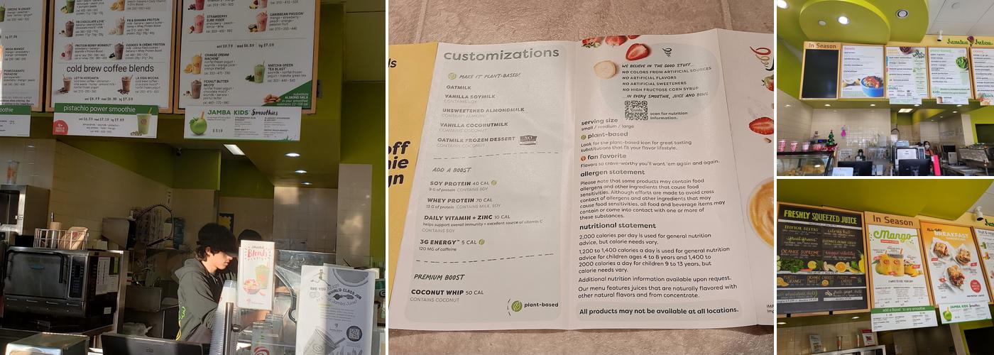 Jamba Menu