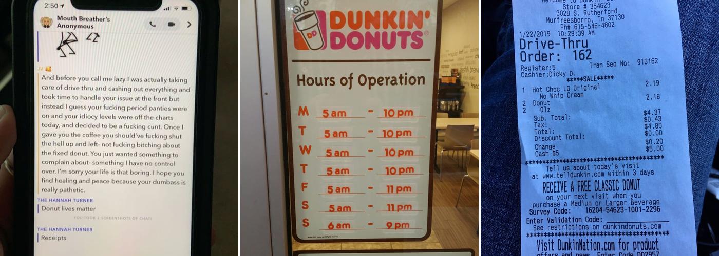 Dunkin' Menu
