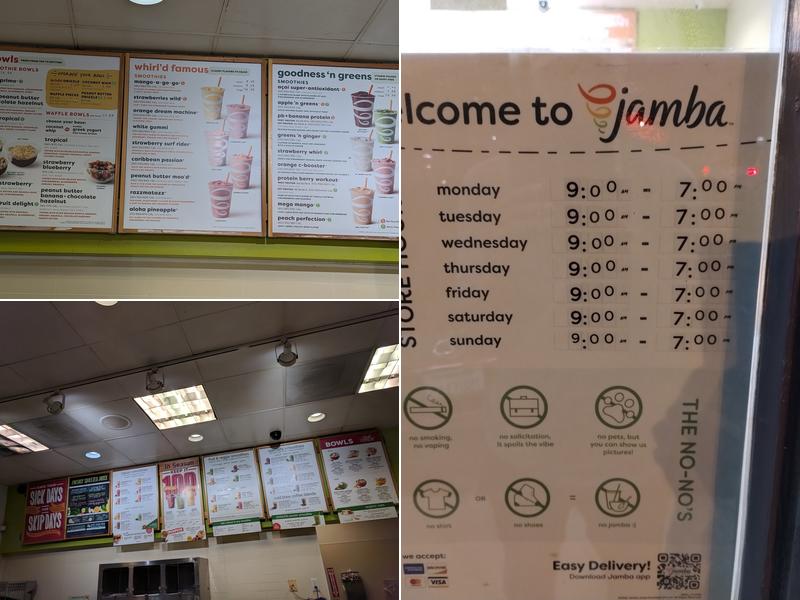 Jamba Menu