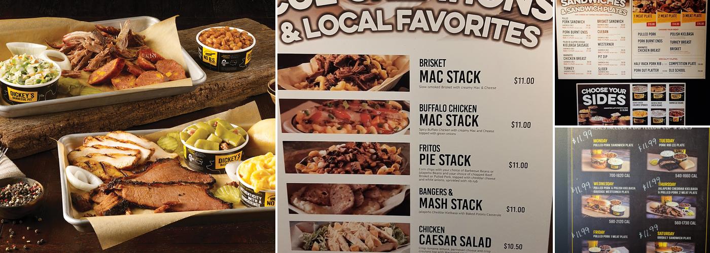 Dickey's Barbecue Pit Menu