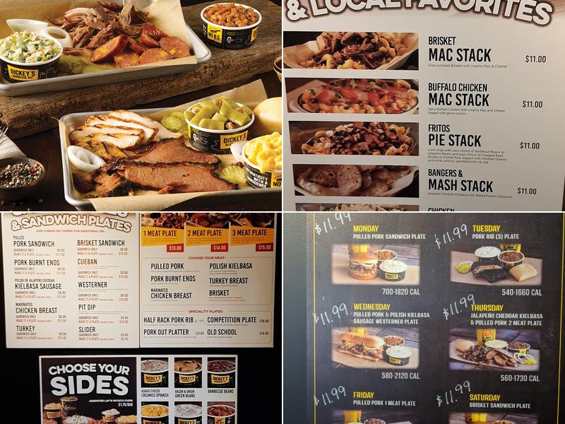 Dickey's Barbecue Pit Menu