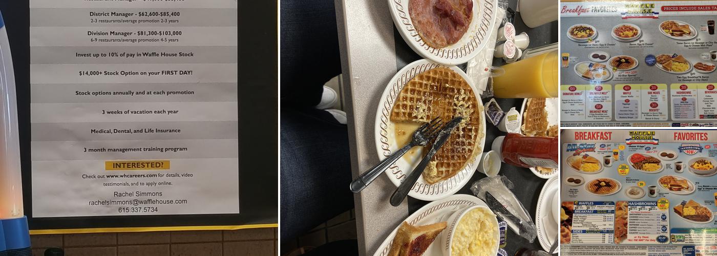 Waffle House Menu