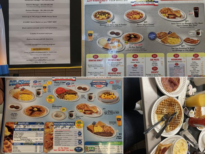 Waffle House Menu