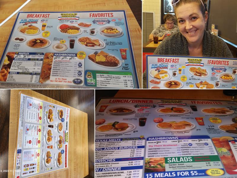 Waffle House Menu