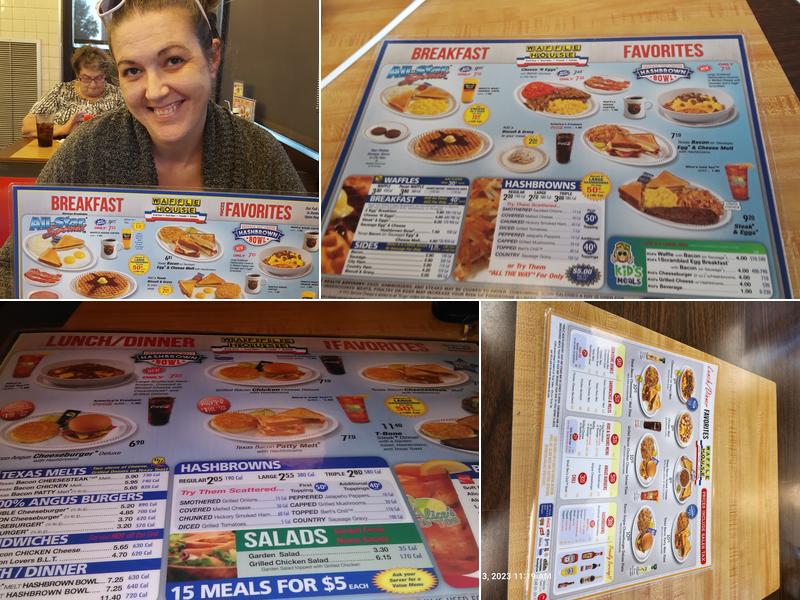 Waffle House Menu