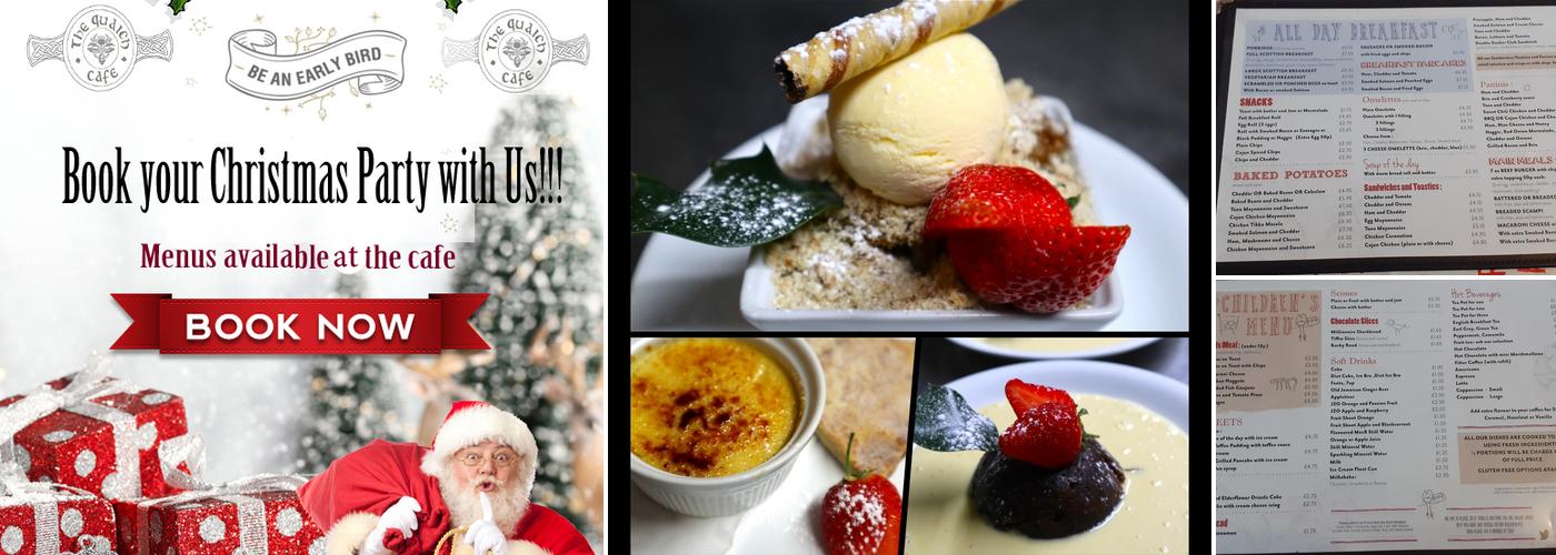 The Quaich Cafe Menu