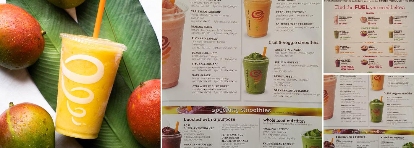 Jamba Menu